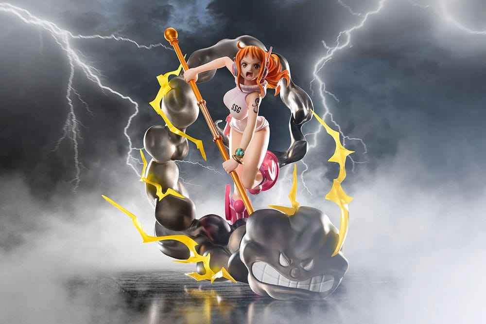 One Piece - Figuarts ZERO Extra Battle PVC Statue Nami Lightning Blast 17 cm