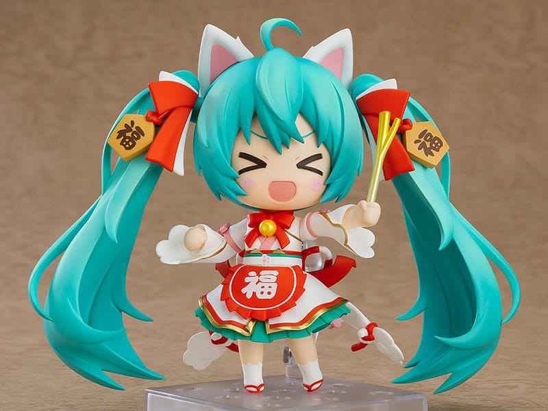 Character Vocal Series - 01 Nendoroid Actionfigur Hatsune Miku: Maneki Miku Ver. 10 cm