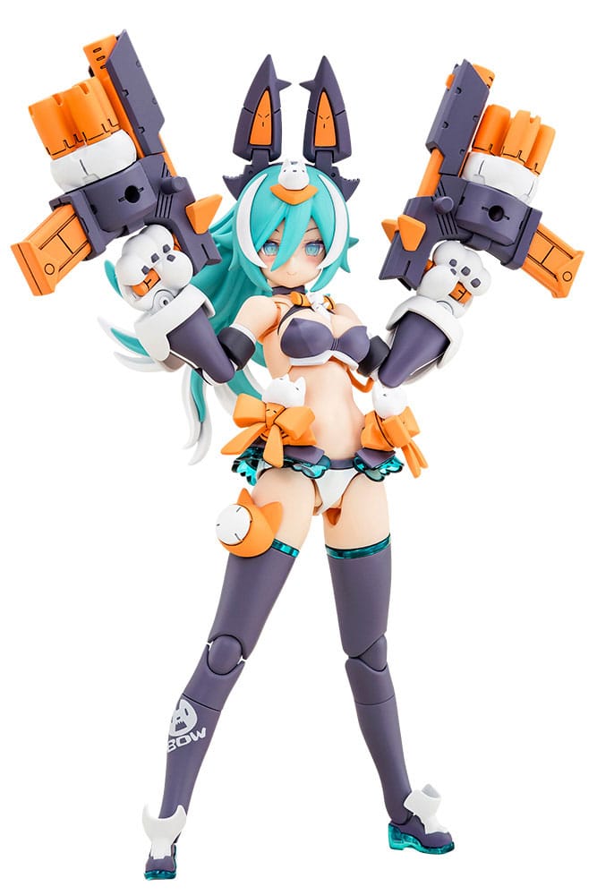 Megami Device Plastic Model Kit 1/1 Puni Mofu Kuro Mao 14 cm