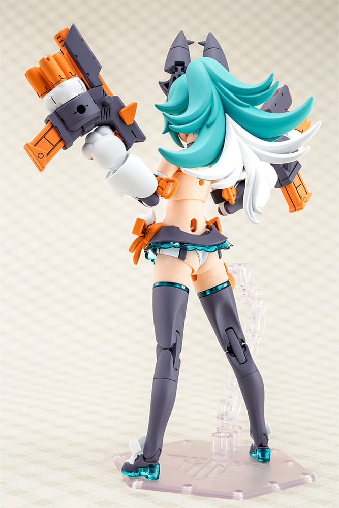 Megami Device Plastic Model Kit 1/1 Puni Mofu Kuro Mao 14 cm