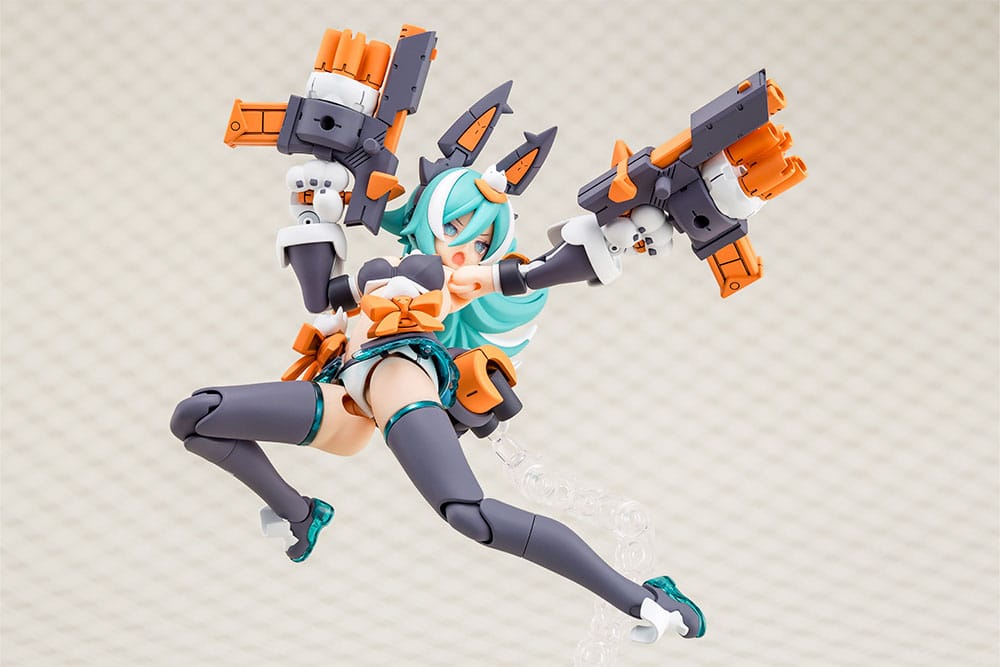Megami Device Plastic Model Kit 1/1 Puni Mofu Kuro Mao 14 cm