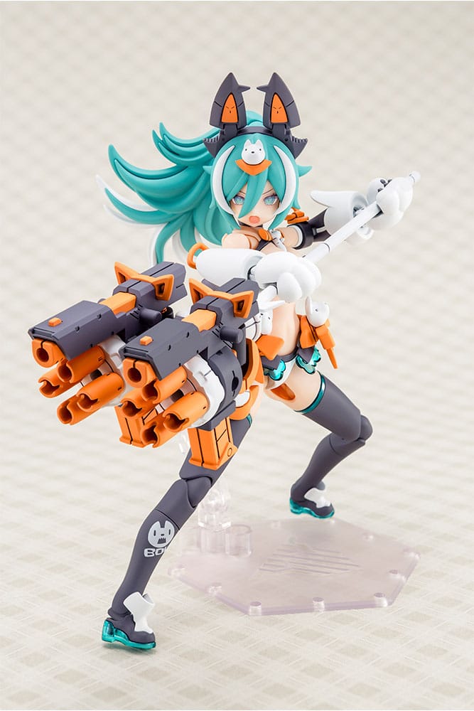 Megami Device Plastic Model Kit 1/1 Puni Mofu Kuro Mao 14 cm
