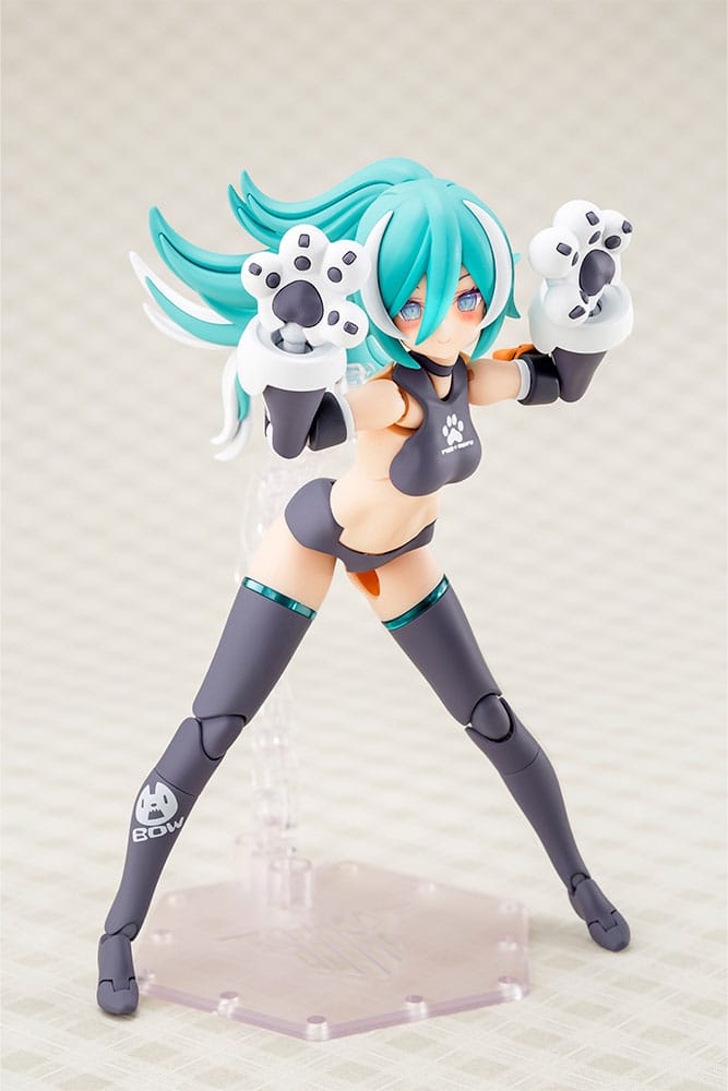 Megami Device Plastic Model Kit 1/1 Puni Mofu Kuro Mao 14 cm