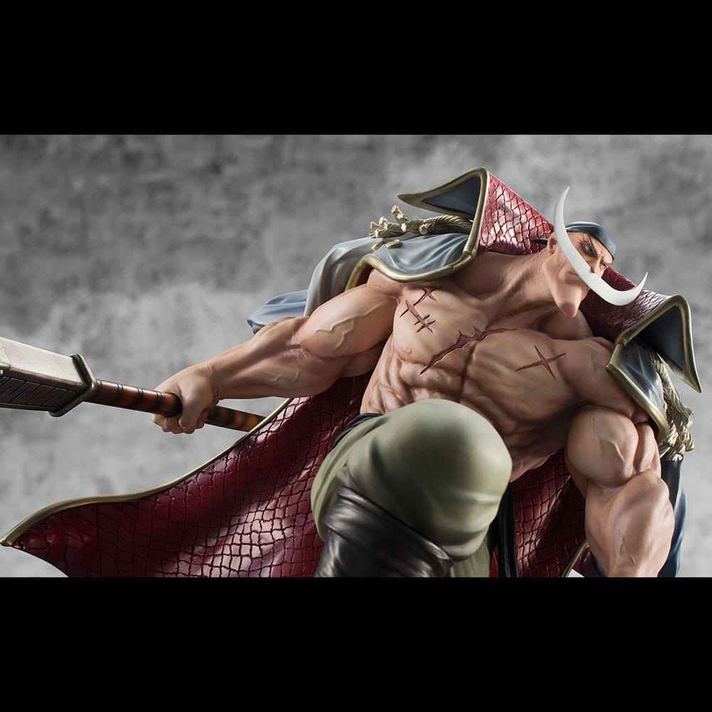 One Piece P.O.P PVC Statue NEO-Maximum White Beard Edward Newgate Super Limited Reprint Ver. 30 cm